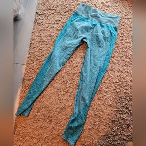 Victoria Secret Pink Seamless Leggings light blue s